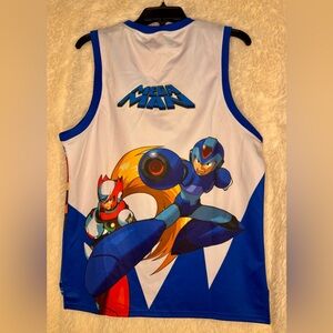 Headgear Classics Mega Man Jersey Youth XL / Large NWT HGC 1987 Retro Gaming